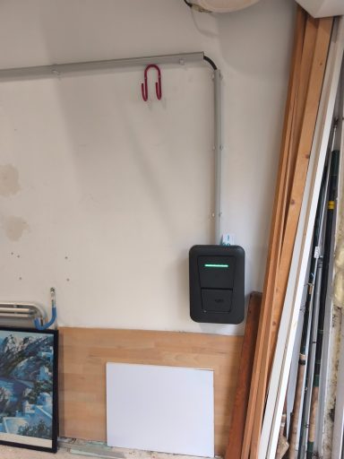 Witty 7,4KW Borne Hager chez un client